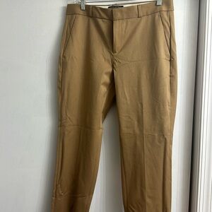 Banana Republic crop Avery pants, camel color. Worn once.